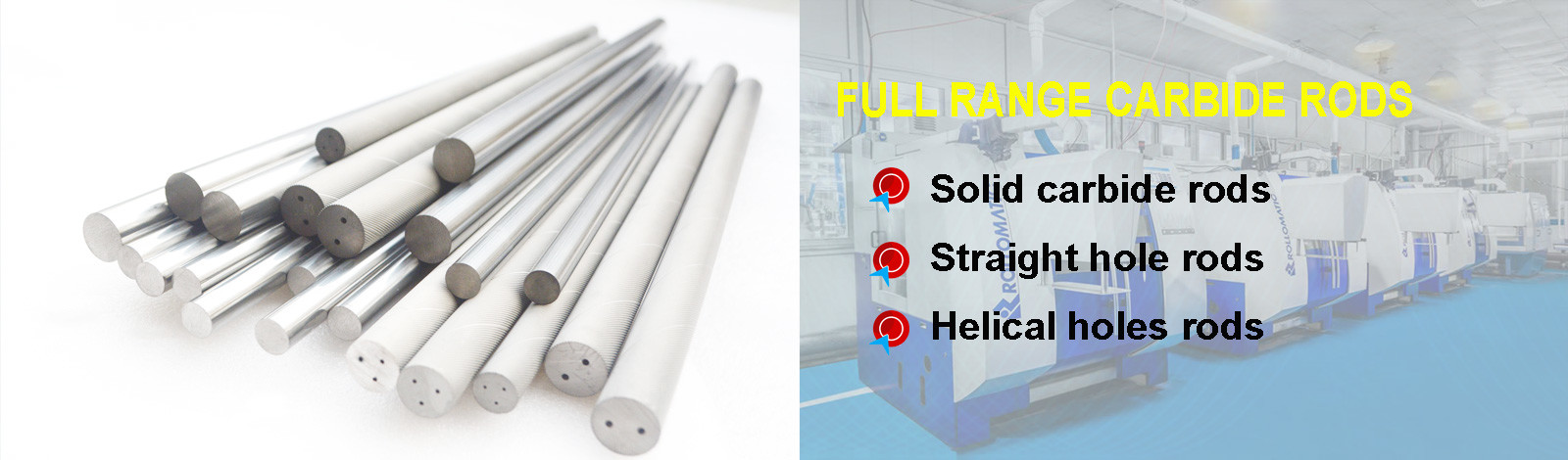 کیفیت میله کاربید تنگستن کارخانه