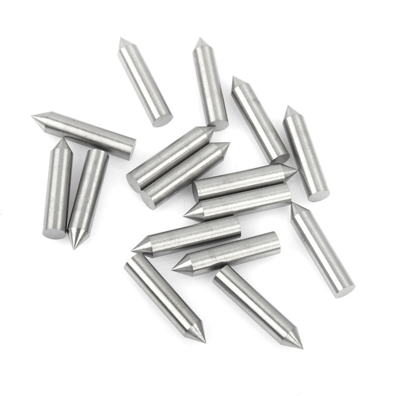 OD 4mm Length 45mm Tungsten Carbide Scribe Tips K20 - K40 HRA 93.3